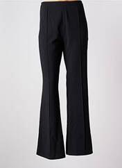 Pantalon chino noir SEE THE MOON pour femme seconde vue