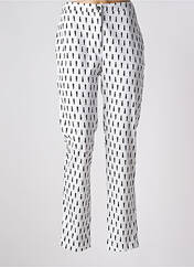 Pantalon slim blanc MEXX pour femme seconde vue