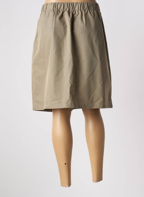 Jupe mi-longue vert JULIE GUERLANDE pour femme