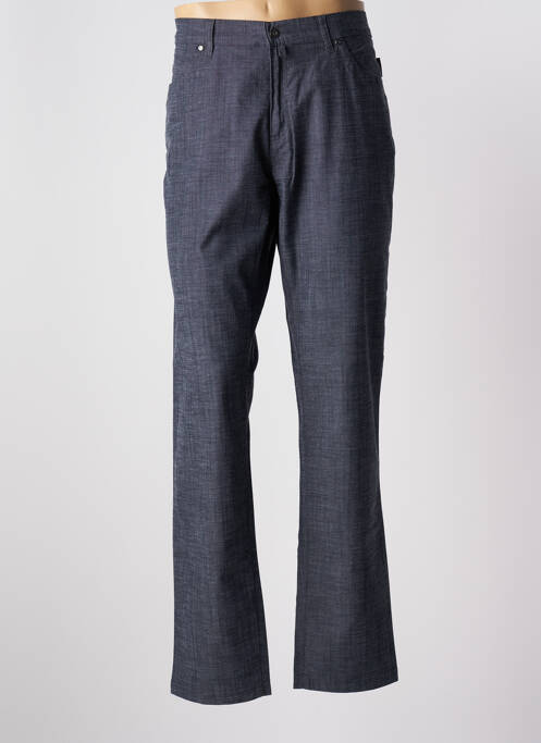 Pantalon droit bleu GIANNI MARCO pour homme