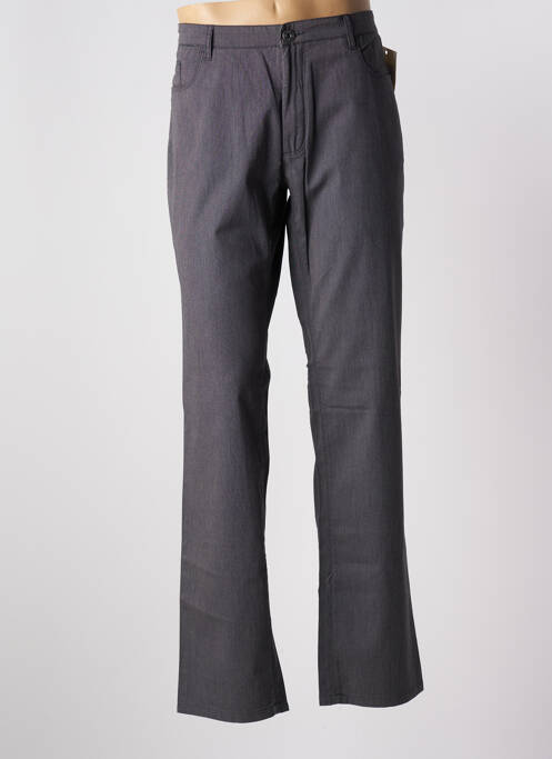 Pantalon droit gris DELAHAYE pour homme