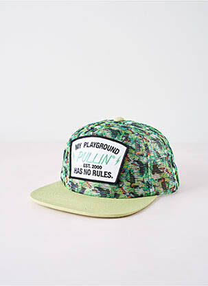 Casquette vert PULL IN pour homme