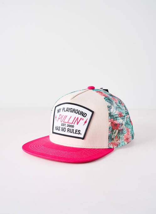 Casquette rose PULL IN pour unisexe