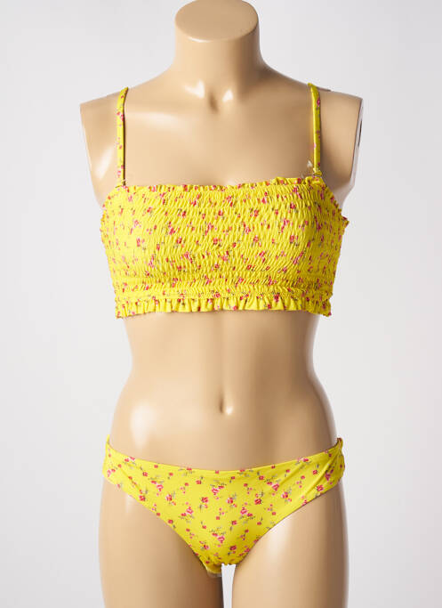 Maillot de bain 2 pièces jaune BANANA MOON pour femme