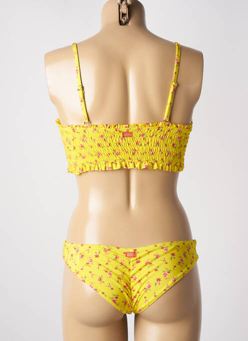 Maillot de bain 2 pièces jaune BANANA MOON femme