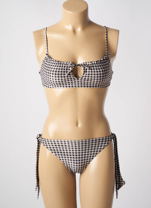 Maillot de bain 2 pièces stretch or BANANA MOON femme