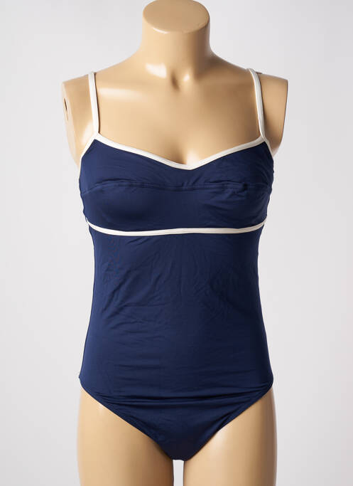 Maillot de bain 1 pièce bleu BANANA MOON pour femme