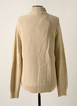Pull manches longues manches longues beige SELECTED homme