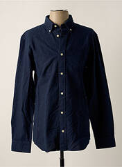 Chemise manches longues bleu JACK & JONES pour homme seconde vue