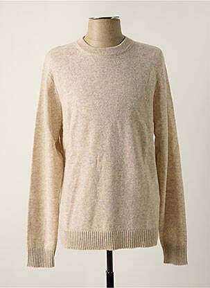 Pull beige JACK & JONES pour homme