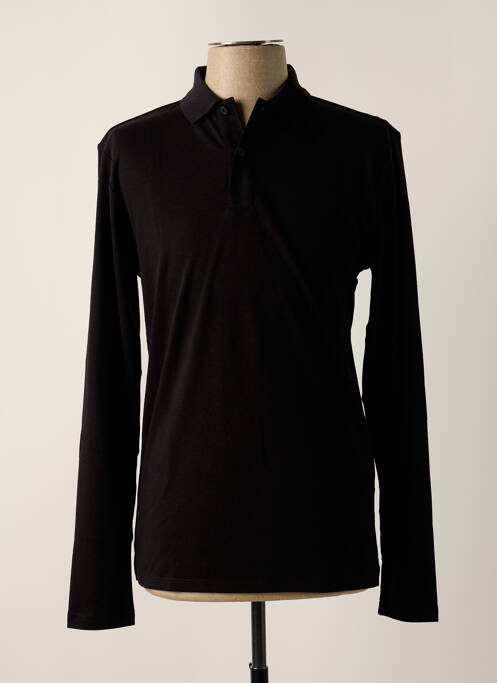 Polo noir SELECTED pour homme