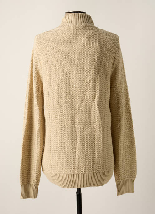 Pull col camionneur manches longues beige SELECTED homme