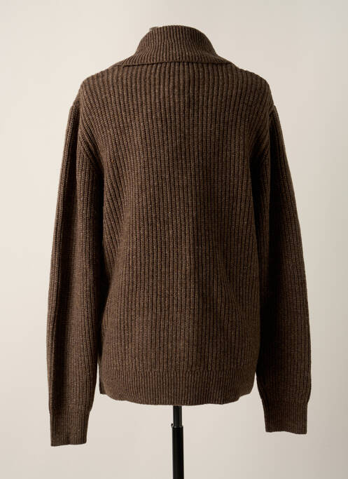 Veste casual marron SELECTED pour homme