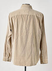 Chemise manches longues beige SELECTED pour homme seconde vue