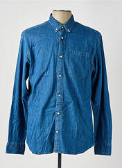 Chemise manches longues bleu JACK & JONES pour homme seconde vue