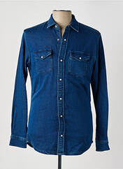 Chemise manches longues bleu JACK & JONES pour homme seconde vue