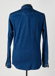 Chemise manches longues bleu JACK & JONES pour homme seconde vue