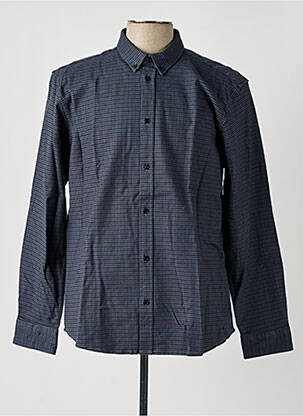 Chemise manches longues bleu MINIMUM pour homme