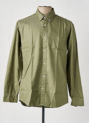 Chemise manches longues vert SELECTED pour homme seconde vue