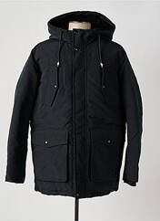 Parka noir JACK & JONES pour homme seconde vue