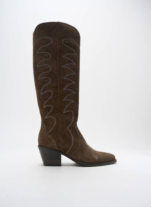 Bottes marron MURATTI pour femme