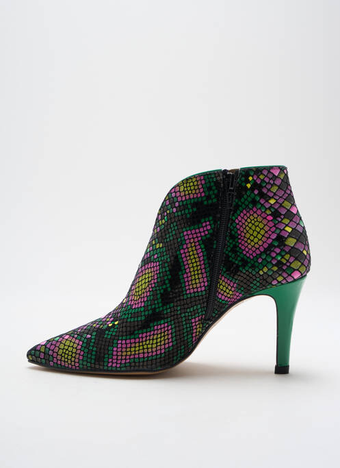 Bottines/Boots vert CRÉATIS pour femme