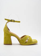 Sandales/Nu pieds jaune BRUNO PREMI pour femme seconde vue