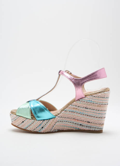 Sandales/Nu pieds rose CRÉATIS pour femme