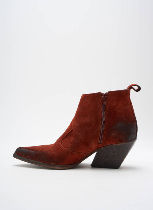 Bottines/Boots orange ELENA IACHI pour femme