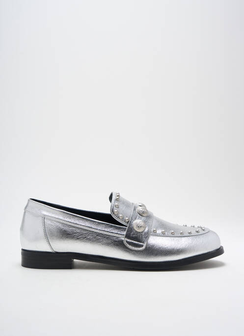 Mocassins argent NOA HARMON pour femme