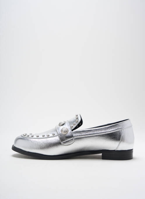 Mocassins argent NOA HARMON pour femme