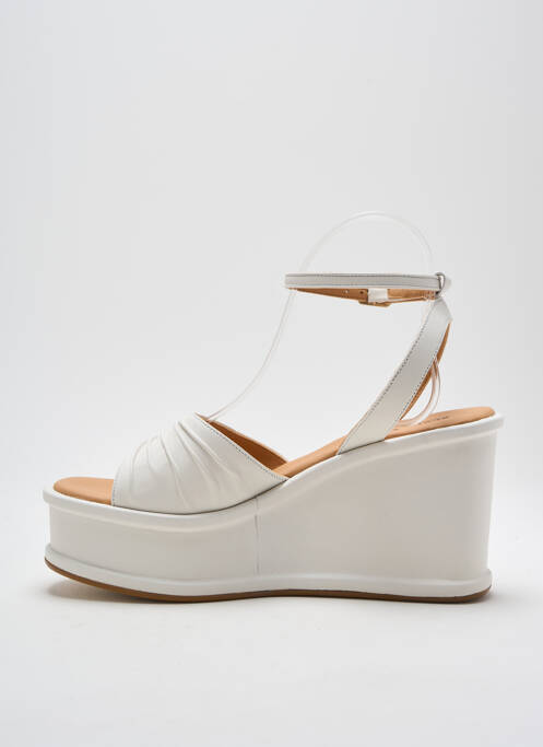 Sandales/Nu pieds blanc ELVIO ZANON pour femme