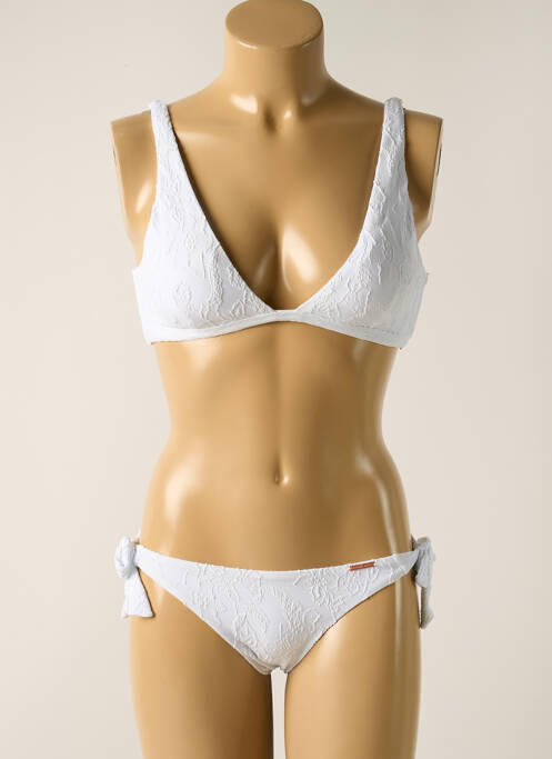 Maillot de bain 2 pièces blanc YSABEL MORA pour femme