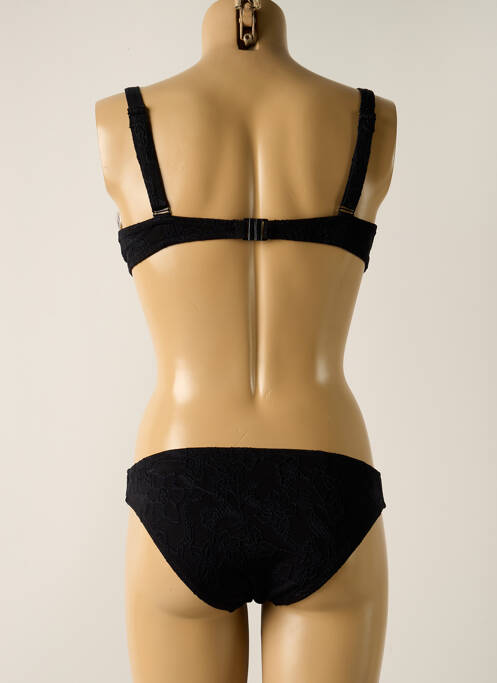 Maillot de bain 2 pièces noir YSABEL MORA pour femme