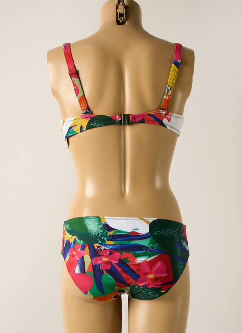 Maillot de bain 2 pièces vert YSABEL MORA pour femme