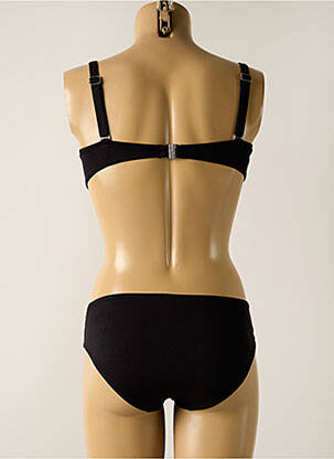 Maillot de bain 2 pièces stretch haut soutien-gorge moulé noir SUN PLAYA femme