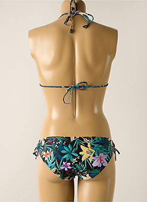 Maillot de bain 2 pièces stretch haut soutien-gorge avec mousse de rembourrage amovible noir PROTEST femme