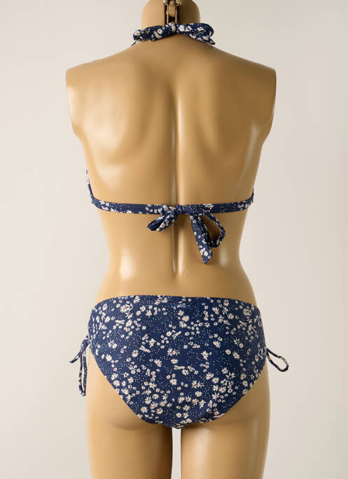 Maillot de bain 2 pièces bleu PROTEST pour femme