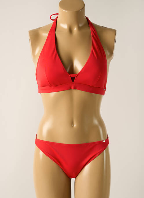 Maillot de bain 2 pièces rouge SKINY pour femme