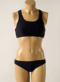 Maillot de bain 2 pièces stretch brassieres noir PROTEST femme