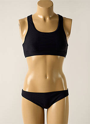 Maillot de bain 2 pièces stretch brassieres noir PROTEST femme