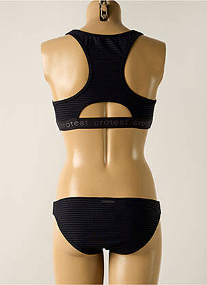 Maillot de bain 2 pièces stretch brassieres noir PROTEST femme