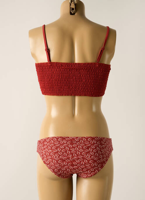 Maillot de bain 2 pièces rouge PROTEST pour femme