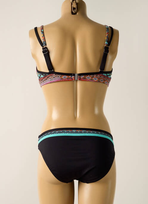 Maillot de bain 2 pièces noir LPB pour femme