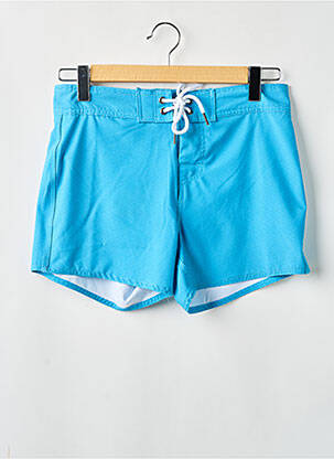 Short de bain tissage popeline bleu WAXX homme