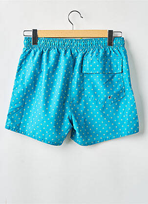 Short de bain tissage popeline vert SUN PROJECT homme
