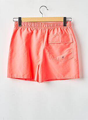 Short de bain tissage popeline orange SUN PROJECT homme