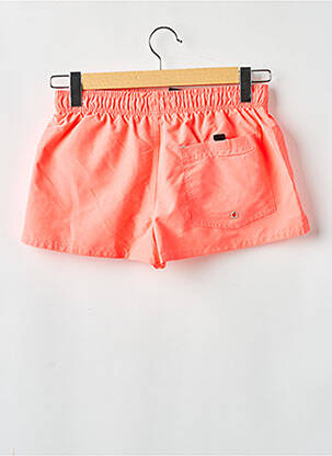 Short de bain tissage popeline orange SUN PROJECT homme