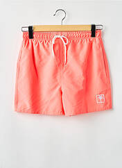 Short de bain orange SUN PROJECT pour homme seconde vue
