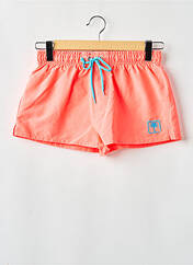 Short de bain orange SUN PROJECT pour homme seconde vue